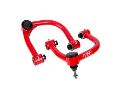 Front Upper Control Arms for 0 to 3-Inch Lift; Red (21-25 Bronco w/o Sasquatch Package)