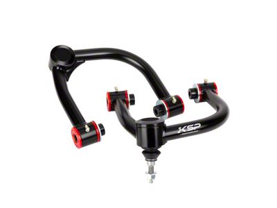 Front Upper Control Arms for 1 to 4-Inch Lift; Black (21-25 Bronco w/ Sasquatch Package)
