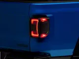 Renegade Series Sequential LED Tail Lights; Black Housing; Smoked Lens (20-25 Jeep Gladiator JT w/ Factory Halogen Tail Lights)