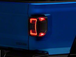 Renegade Series Sequential LED Tail Lights; Black Housing; Smoked Lens (20-24 Jeep Gladiator JT w/ Factory Halogen Tail Lights)