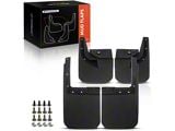 Mud Flap Splash Guards; Front and Rear (18-25 Jeep Wrangler JL w/o Rock Rails, Excluding Rubicon)