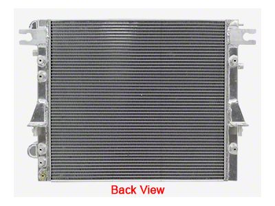 Muscle Car Aluminum Radiator for HEMI Conversion (07-18 Jeep Wrangler JK w/ Engine Driven Fan)