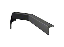 TrailCrusher Steel Stubby Front Bumper Angular Brush Guard (18-25 Jeep Wrangler JL)