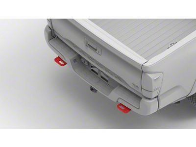 NYTOP Rear Recovery Points; Red (16-23 Toyota Tacoma)