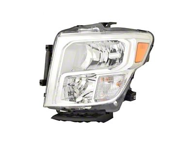 CAPA Replacement Halogen Headlight; Driver Side (20-22 Titan XD S, SV)