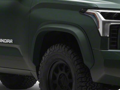 NYTOP Fender Flares; Black Primer Polyurethane (22-25 Toyota Tundra)