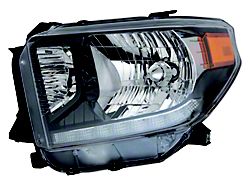 Performance Headlights; Black Housing; Clear Lens (14-17 Tundra w/ Factory LED DRL)