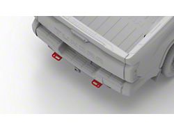 NYTOP Rear Recovery Points; Red (22-25 Toyota Tundra)