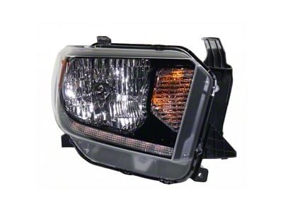 Replacement Headlight; Passenger Side (18-21 Tundra w/ Factory Halogen Headlights)
