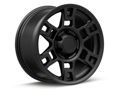 TR1 Matte Black 6-Lug Wheel; 17x8; 5mm Offset (03-09 4Runner)