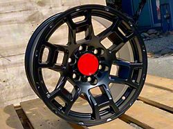 TR5 Matte Black 6-Lug Wheel; 17x8; 5mm Offset (03-09 4Runner)
