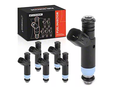 OEM Bosch Fuel Injectors Set Of 6 For 2005-2010 Jeep Grand Cherokee 3.7L V6 – Remanufactured