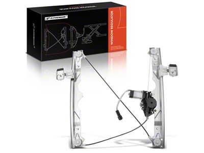 Power Window Regulator with Motor; Front Passenger Side (2005 Jeep Grand Cherokee WK)