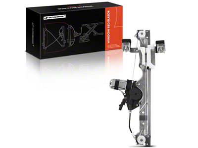 Power Window Regulator with Motor; Rear Driver Side (05-10 Jeep Grand Cherokee ZJ)