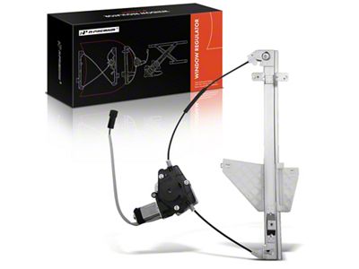 Power Window Regulator with Motor; Rear Passenger Side (01-04 Jeep Grand Cherokee WJ)