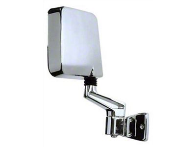 Original Style Replacement Mirror; Passenger Side (87-95 Jeep Wrangler YJ & TJ)