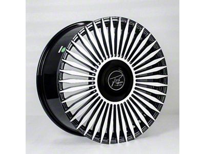 STR Fusion Forged STR803 Black Machined Face 6-Lug Wheel; 20x9; 31mm Offset (04-15 Titan)