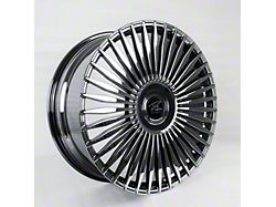 STR Fusion Forged STR803 Black Chrome 6-Lug Wheel; 20x9; 20mm Offset (22-26 Bronco Raptor)