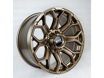 STR Fusion Offroad STR91 Sating Black Wheel; 20x10; 0mm Offset (22-26 Jeep Grand Cherokee WL)