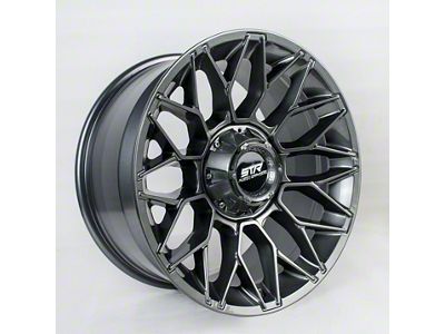 STR Fusion Offroad STR92 Gunmetal Wheel; 20x10; 0mm Offset (05-10 Jeep Grand Cherokee WK)