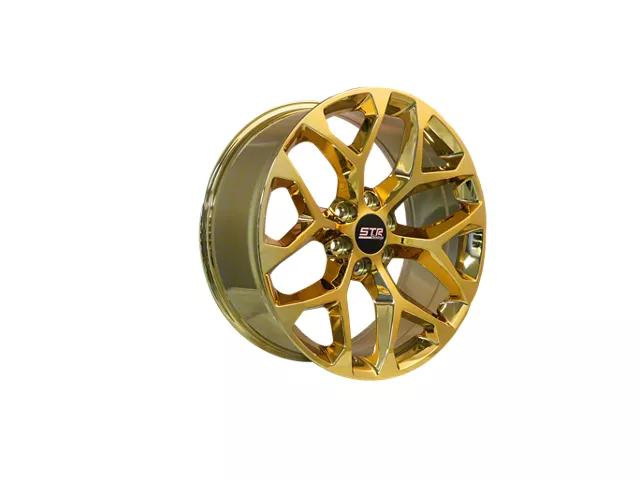 Str Racing Products STR Racing Titan XD STR701 Candy Gold 6-Lug Wheel; 22x9; 27mm Offset ...