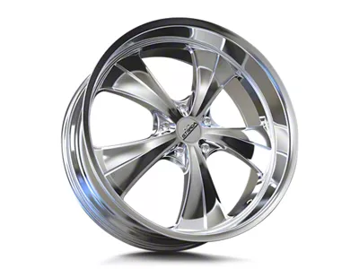 Strada Old Skool Chrome 6-Lug Wheel; 24x10; 24mm Offset (24-26 Tacoma)