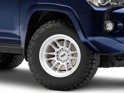 SSW Off-Road Wheels Raptor Machined Silver 6-Lug Wheel; 17x9; -12mm Offset (10-24 4Runner)