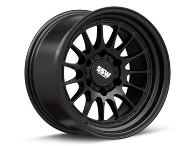 SSW Off-Road Wheels Dakar Matte Black 6-Lug Wheel; 17x9; -25mm Offset (03-09 4Runner)