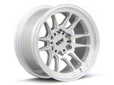 SSW Off-Road Wheels Raptor Machined Silver 6-Lug Wheel; 17x9; -12mm Offset (03-09 4Runner)