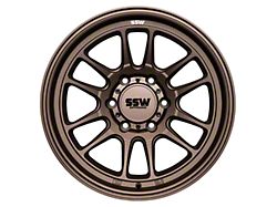 SSW Off-Road Wheels Raptor Matte Bronze 6-Lug Wheel; 17x9; -12mm Offset (16-23 Tacoma)