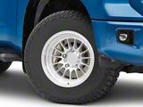 SSW Off-Road Wheels Dakar Machined Silver 5-Lug Wheel; 17x9; 0mm Offset (14-21 Tundra)