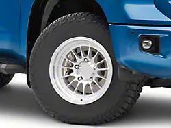 SSW Off-Road Wheels Dakar Machined Silver 5-Lug Wheel; 17x9; 0mm Offset (14-21 Tundra)