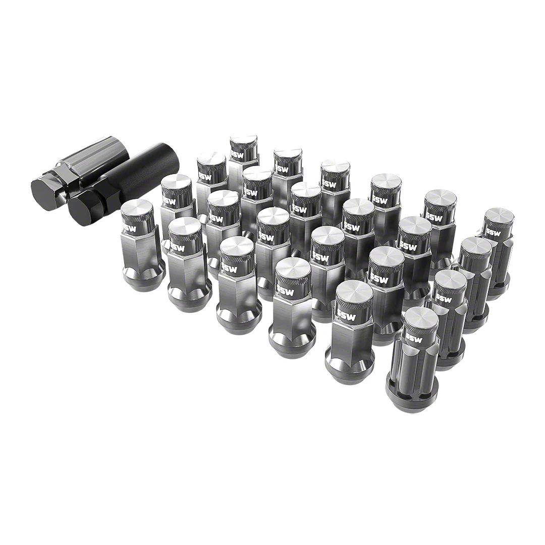 SSW Off-Road Wheels Tundra Tungsten Gray Closed Ended Lug