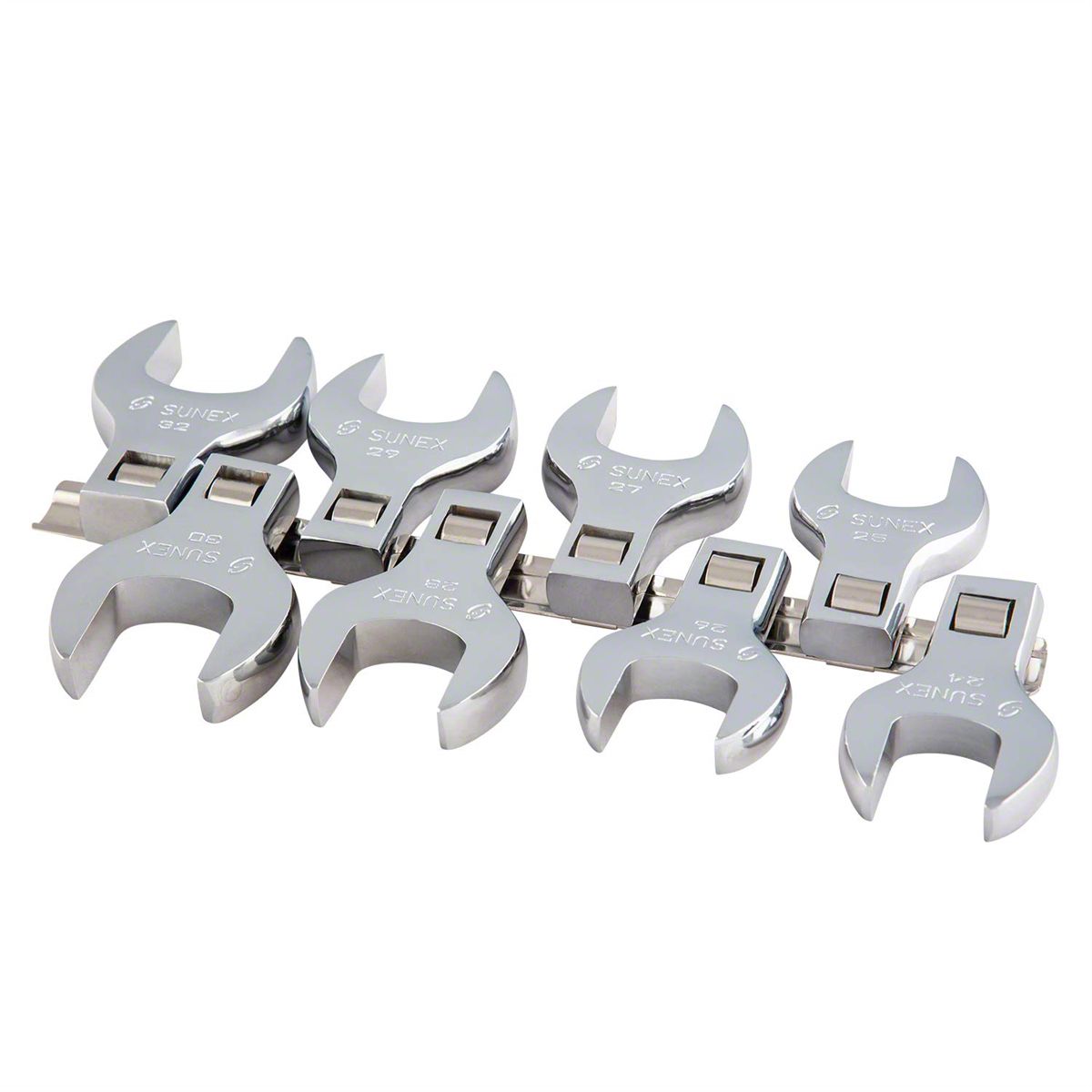 小物 TA Sunex 9730A 8-Piece Jumbo Metric Crowfoot Wrench Set