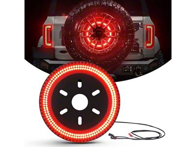 Suparee 3-Sided LED Spare Tire Brake Light (21-25 Bronco)
