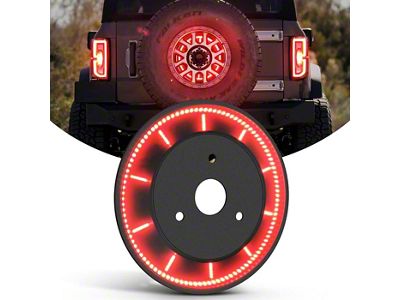 Suparee Sequential T-Style Spare Tire Brake Light (21-25 Bronco, Excluding Raptor)