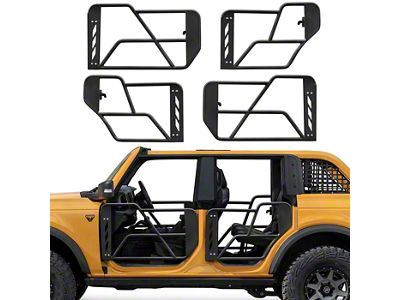 Suparee Tube Doors without Mirrors (21-25 Bronco 4-Door)