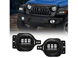 Suparee 4-Inch LED Fog Lights (18-25 Jeep Wrangler JL Sport)