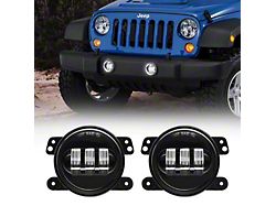 Suparee 4-Inch LED Fog Lights (07-18 Jeep Wrangler JK)