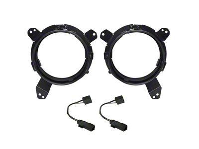 Suparee 9 to 7-Inch Headlight Adapter Brackets (18-25 Jeep Wrangler JL)
