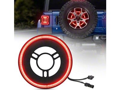 Suparee Astigmatic LED Spare Tire Brake Light (18-25 Jeep Wrangler JL)