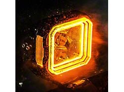 Suparee HYPER 5-Inch LED Pod Lights with Amber DRL (Universal; Some Adaptation May Be Required)