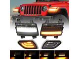 Suparee LED Turn Signal and Side Marker Lights (18-25 Jeep Wrangler JL w/ Factory Halogen Lights)