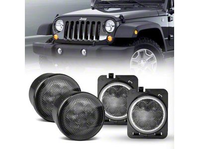 Suparee LED Turn Signal and Side Marker Lights (07-18 Jeep Wrangler JK)
