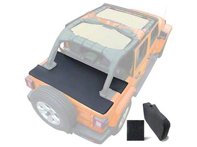 Suparee Retractable Cargo Cover (18-25 Jeep Wrangler JL 4-Door)