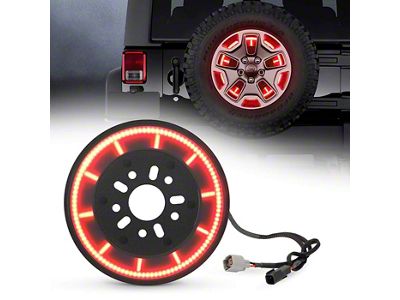 Suparee Sequential T-Style Spare Tire Brake Light (87-18 Jeep Wrangler YJ, TJ & JK)