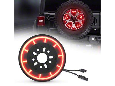 Suparee Sequential T-Style Spare Tire Brake Light (18-25 Jeep Wrangler JL)
