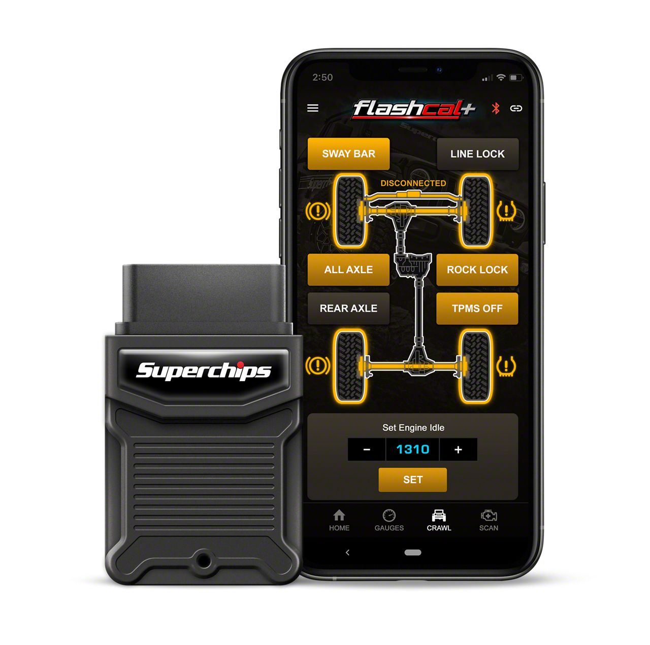 Superchips Jeep Wrangler Flashcal+ SC-MOD (18-26 2.0L Jeep