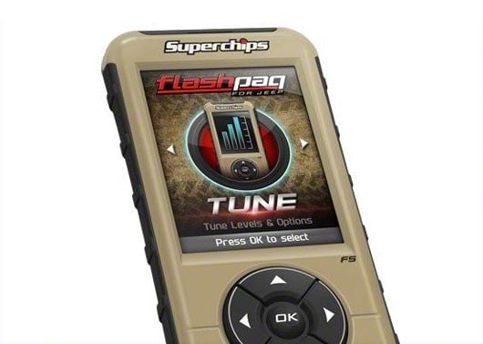 【未使用】Superchips Flashcal for Jeep Superchips 3571 Flash Cal F5 Tuner, Engines & Engine Parts