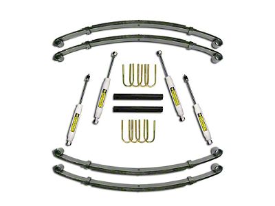 SuperLift 1.50-Inch Suspension Lift Kit with Superide Shocks (87-95 Jeep Wrangler YJ)